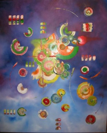 Картина под названием "ascension" - Patou.B, Подлинное произведение искусства