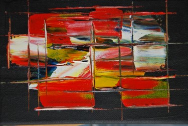 Peinture intitulée "Abstrait n° 73" par Patrice Butel, Œuvre d'art originale, Huile