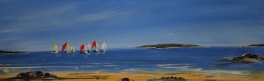 Painting titled "Bretagne-693" by Patrice Butel, Original Artwork, Oil