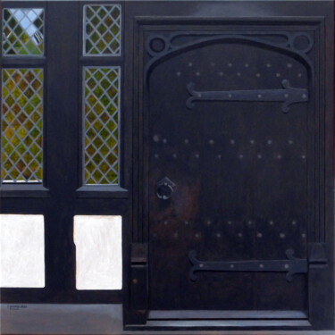 Peinture intitulée "Extérieur N°24 - A…" par Patrice Lannoy, Œuvre d'art originale, Acrylique Monté sur Châssis en bois