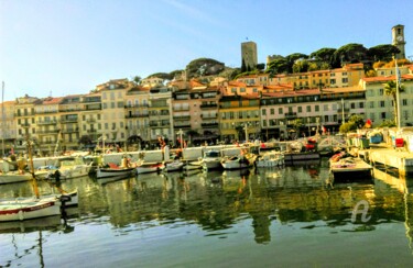 Fotografia intitulada "Le vieux port de Ca…" por Patrice Le Gall, Obras de arte originais