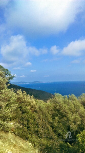 Fotografia zatytułowany „Cap Nègre Var” autorstwa Patrice Le Gall, Oryginalna praca, Fotografia nie manipulowana