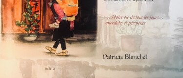 "C'était comment en…" başlıklı Resim Patricia Blanchet-Olivier tarafından, Orijinal sanat, Suluboya