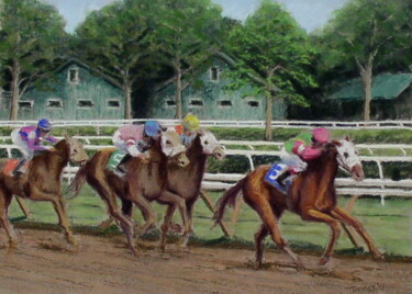 Painting titled "Saratoga" by Patricia Tanger, Original Artwork