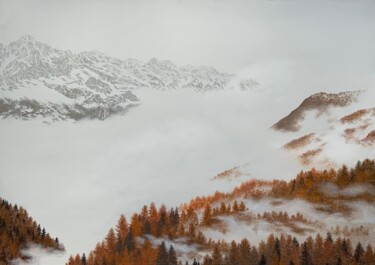 Peinture intitulée "Jour blanc" par Patrick Egger, Œuvre d'art originale, Acrylique Monté sur Châssis en bois