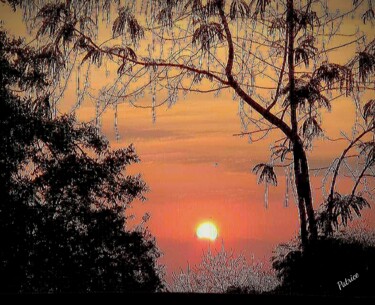 Fotografía titulada "Glistening Sunset" por Patrick John Bennett (Patrice), Obra de arte original, Fotografía digital