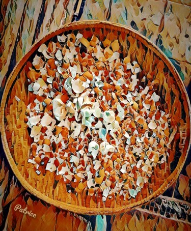 Fotografía titulada "Egg Shells" por Patrick John Bennett (Patrice), Obra de arte original, Fotografía digital