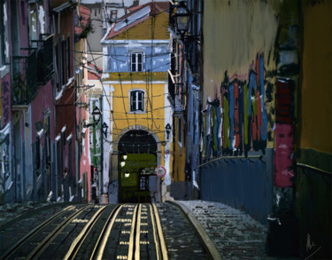 "Lisbon" başlıklı Dijital Sanat Patrick Joosten tarafından, Orijinal sanat, Dijital Resim
