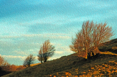 Arte digitale intitolato "Against the wind" da Patrick Kessler, Opera d'arte originale, fotografia a pellicola