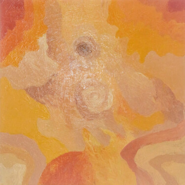 Картина под названием "FUSION" - Patrick Kessler, Подлинное произведение искусства, Акрил Установлен на Деревянная рама для…