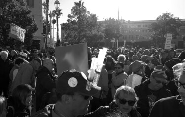 Photographie intitulée "Manifestation Toulo…" par Patrick Lalande, Œuvre d'art originale, Photographie numérique