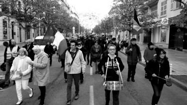 Photographie intitulée "Manifestation Toulo…" par Patrick Lalande, Œuvre d'art originale, Photographie numérique