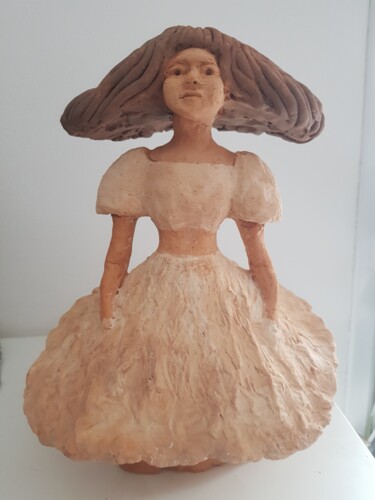 Sculpture intitulée "Ma Louise" par Patrick Lameynardie, Œuvre d'art originale, Argile