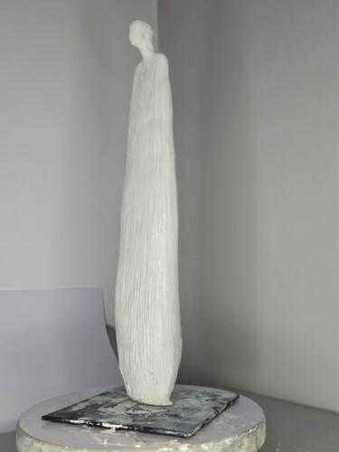 Skulptur mit dem Titel "Fine" von Patrick Lameynardie, Original-Kunstwerk, Ton