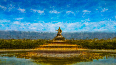 Fotografía titulada "le bassin de Latone…" por Patrick Nguyen, Obra de arte original, Fotografía digital