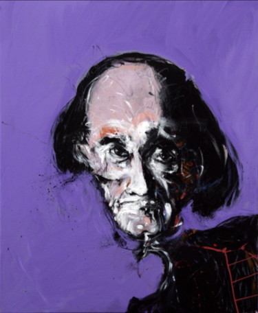 Peinture intitulée "ARTAUD VARIATION 20…" par Patrick Santus, Œuvre d'art originale, Acrylique