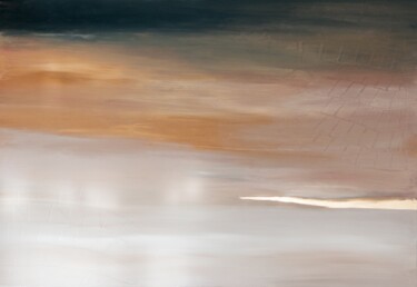 Картина под названием "Untitled [Terre N.0…" - Pau Escat, Подлинное произведение искусства, Акрил Установлен на Деревянная р…