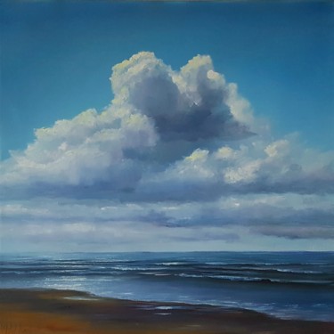 Painting titled "Moment of Peace" by Paul Narbutt, Original Artwork, Oil