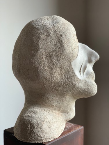 Sculpture intitulée "Mister Nobody" par Paul Yves Poumay, Œuvre d'art originale, Terre cuite