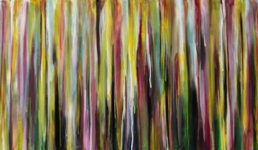 Painting titled "Forest # 2" by Paula Berteotti, Original Artwork