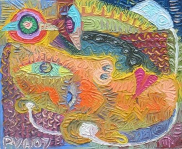 Painting titled "Eye Pod" by Paul Arenas, Original Artwork