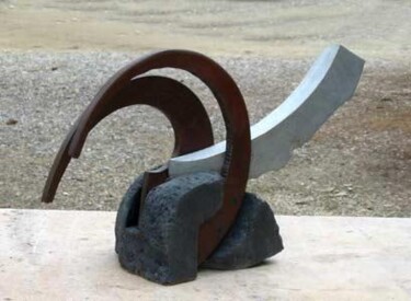 Sculpture titled "" détermination"" by Jean Pellencin, Original Artwork