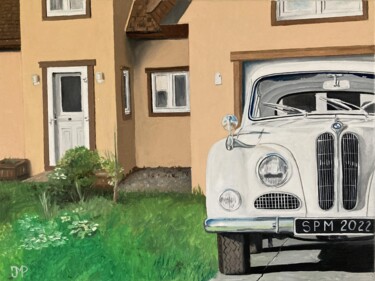 Pintura titulada "BMW 501" por Pen, Obra de arte original, Oleo