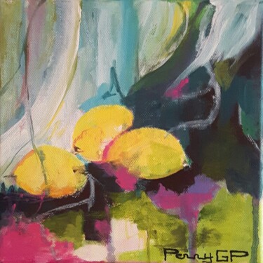 "citrons" başlıklı Tablo Penny G Peckmann tarafından, Orijinal sanat, Akrilik