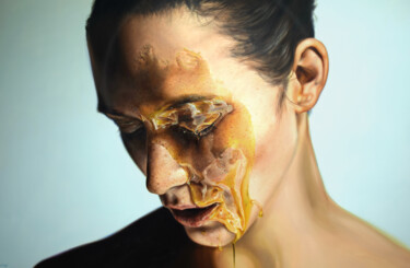 Pintura titulada "Honey No.3" por Peter Duhaj, Obra de arte original, Oleo