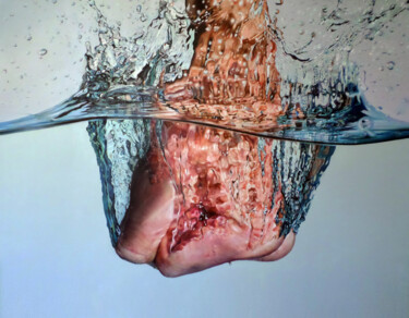 Картина под названием "A punch No.2" - Peter Duhaj, Подлинное произведение искусства, Масло