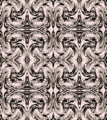 Arte digitale intitolato "Dragon tapestry" da Peter Jalesh, Opera d'arte originale, Pittura digitale