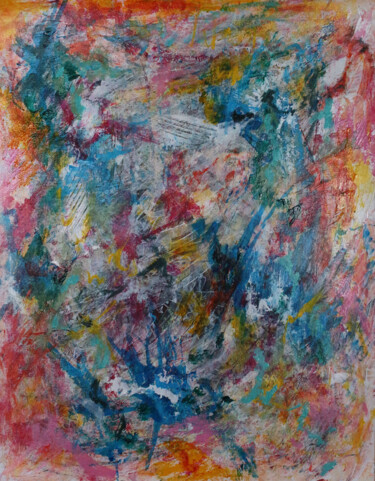 Malarstwo zatytułowany „Colours in the wind” autorstwa Peter Kilb, Oryginalna praca, Akryl