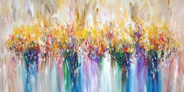 Pittura intitolato "Full Of Hope XXL 5" da Peter Nottrott, Opera d'arte originale, Acrilico