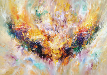 Картина под названием "Positive Energy M 1…" - Peter Nottrott, Подлинное произведение искусства, Масло