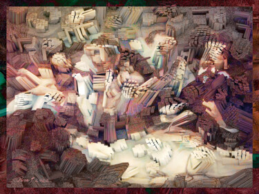 Digitale Kunst getiteld "261022-2 n. Rembran…" door Peter Parma, Origineel Kunstwerk, Digitaal Schilderwerk
