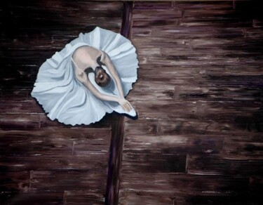 Peinture intitulée "Ballerina" par Peter Seminck, Œuvre d'art originale, Huile