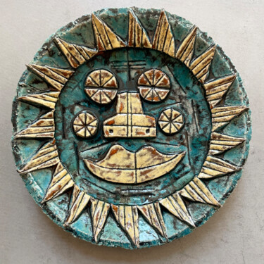 雕塑 标题为“Sonnenskulptur 17” 由Peter Stemmler, 原创艺术品, 陶瓷
