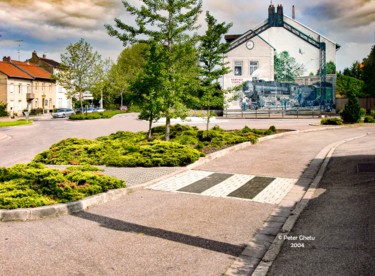 Fotografie getiteld "Village from German…" door Peter Ghetu, Origineel Kunstwerk, Digitale fotografie