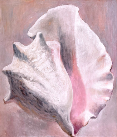Pittura intitolato "Sensual shell" da Petr Ldin, Opera d'arte originale, Olio