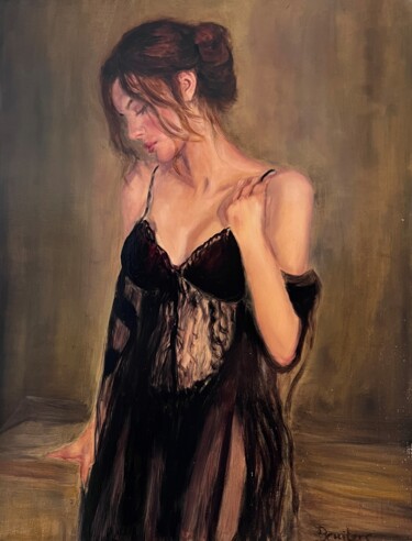 Картина под названием "Quiet" - Petra Gruiters, Подлинное произведение искусства, Масло