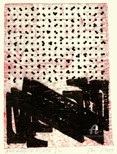 Kolaże zatytułowany „Arranged Place 24.” autorstwa Petr Strnad, Oryginalna praca, Kolaże