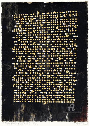 Colagens intitulada "Endless Events 20." por Petr Strnad, Obras de arte originais, Colagens