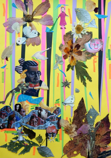 Collages titulada "Happywithwhatyouhav…" por Phil Colisov, Obra de arte original, Otro