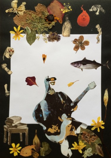 Collages titled "The Fish." by Phil Colisov, Original Artwork, Other