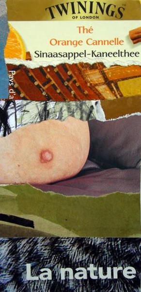 Collages intitulée "SANS-TITRE" par Sadon Gérard, Œuvre d'art originale