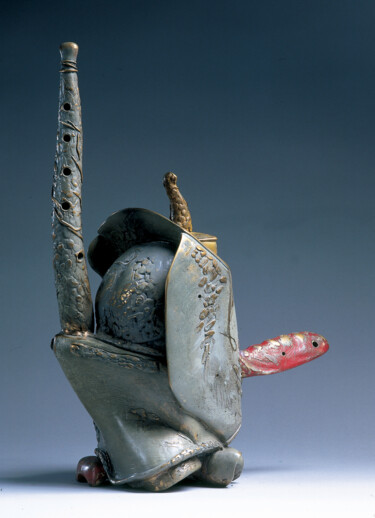 Sculpture intitulée "TEAPOT 09" par Philipp Rukavishnikov, Œuvre d'art originale, Bronze