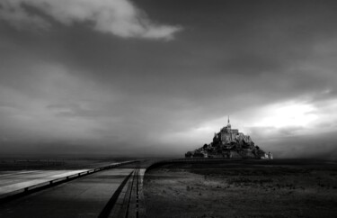 Fotografia zatytułowany „Le Mont Saint Miche…” autorstwa Philippe Berthier, Oryginalna praca, Fotografia cyfrowa