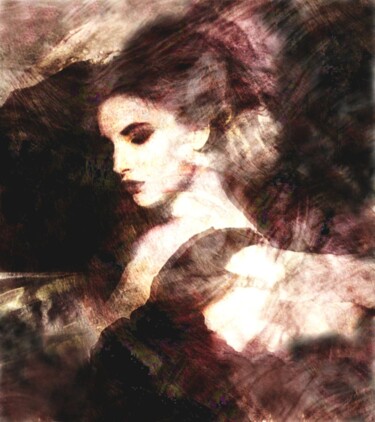 Digital Arts titled "Mathilde" by Philippe Berthier, Original Artwork, Digital Painting
