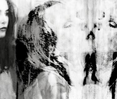 Fotografia zatytułowany „Le Baiser....” autorstwa Philippe Berthier, Oryginalna praca, Manipulowana fotografia