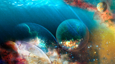 Digital Arts titled "univers fœtus" by Philippe Cadet, Original Artwork, 2D Digital Work